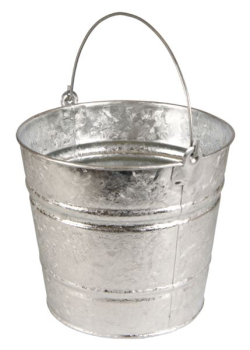 Small Galvanised Bucket No12
